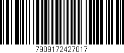 Código de barras (EAN, GTIN, SKU, ISBN): '7909172427017'
