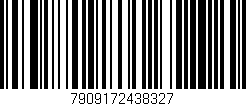 Código de barras (EAN, GTIN, SKU, ISBN): '7909172438327'