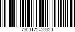Código de barras (EAN, GTIN, SKU, ISBN): '7909172438839'