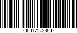 Código de barras (EAN, GTIN, SKU, ISBN): '7909172438907'