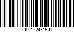 Código de barras (EAN, GTIN, SKU, ISBN): '7909172451531'