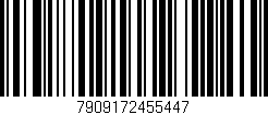 Código de barras (EAN, GTIN, SKU, ISBN): '7909172455447'