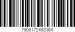 Código de barras (EAN, GTIN, SKU, ISBN): '7909172493364'