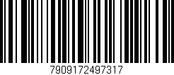 Código de barras (EAN, GTIN, SKU, ISBN): '7909172497317'