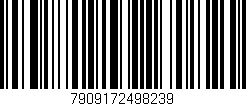 Código de barras (EAN, GTIN, SKU, ISBN): '7909172498239'
