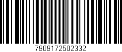 Código de barras (EAN, GTIN, SKU, ISBN): '7909172502332'