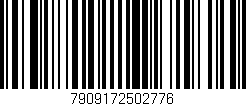 Código de barras (EAN, GTIN, SKU, ISBN): '7909172502776'