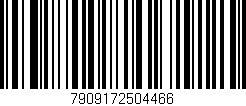 Código de barras (EAN, GTIN, SKU, ISBN): '7909172504466'