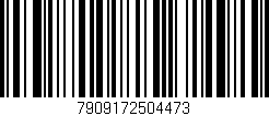 Código de barras (EAN, GTIN, SKU, ISBN): '7909172504473'