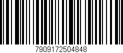 Código de barras (EAN, GTIN, SKU, ISBN): '7909172504848'