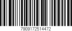 Código de barras (EAN, GTIN, SKU, ISBN): '7909172514472'