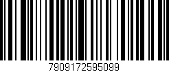 Código de barras (EAN, GTIN, SKU, ISBN): '7909172595099'