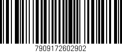 Código de barras (EAN, GTIN, SKU, ISBN): '7909172602902'