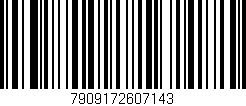 Código de barras (EAN, GTIN, SKU, ISBN): '7909172607143'