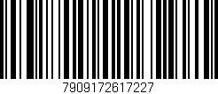 Código de barras (EAN, GTIN, SKU, ISBN): '7909172617227'