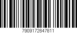 Código de barras (EAN, GTIN, SKU, ISBN): '7909172647811'