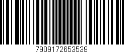 Código de barras (EAN, GTIN, SKU, ISBN): '7909172653539'