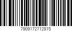 Código de barras (EAN, GTIN, SKU, ISBN): '7909172712915'