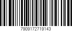 Código de barras (EAN, GTIN, SKU, ISBN): '7909172719143'