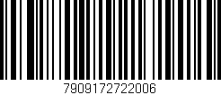 Código de barras (EAN, GTIN, SKU, ISBN): '7909172722006'