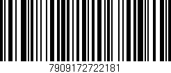 Código de barras (EAN, GTIN, SKU, ISBN): '7909172722181'