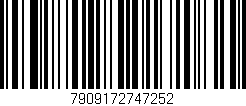 Código de barras (EAN, GTIN, SKU, ISBN): '7909172747252'