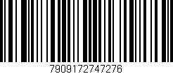 Código de barras (EAN, GTIN, SKU, ISBN): '7909172747276'