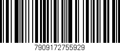 Código de barras (EAN, GTIN, SKU, ISBN): '7909172755929'