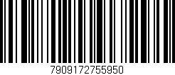 Código de barras (EAN, GTIN, SKU, ISBN): '7909172755950'