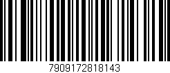 Código de barras (EAN, GTIN, SKU, ISBN): '7909172818143'