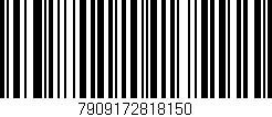 Código de barras (EAN, GTIN, SKU, ISBN): '7909172818150'