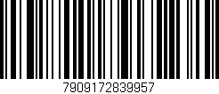 Código de barras (EAN, GTIN, SKU, ISBN): '7909172839957'
