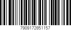 Código de barras (EAN, GTIN, SKU, ISBN): '7909172851157'