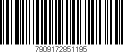 Código de barras (EAN, GTIN, SKU, ISBN): '7909172851195'