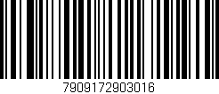 Código de barras (EAN, GTIN, SKU, ISBN): '7909172903016'