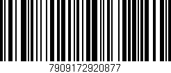 Código de barras (EAN, GTIN, SKU, ISBN): '7909172920877'