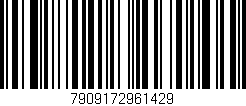 Código de barras (EAN, GTIN, SKU, ISBN): '7909172961429'