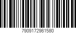 Código de barras (EAN, GTIN, SKU, ISBN): '7909172961580'