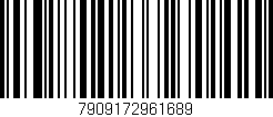 Código de barras (EAN, GTIN, SKU, ISBN): '7909172961689'