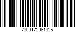 Código de barras (EAN, GTIN, SKU, ISBN): '7909172961825'