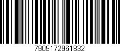 Código de barras (EAN, GTIN, SKU, ISBN): '7909172961832'