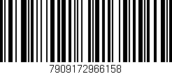 Código de barras (EAN, GTIN, SKU, ISBN): '7909172966158'