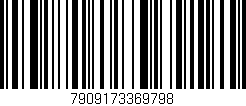 Código de barras (EAN, GTIN, SKU, ISBN): '7909173369798'