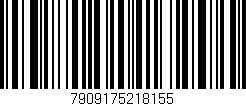 Código de barras (EAN, GTIN, SKU, ISBN): '7909175218155'