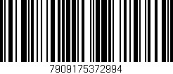 Código de barras (EAN, GTIN, SKU, ISBN): '7909175372994'