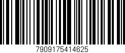 Código de barras (EAN, GTIN, SKU, ISBN): '7909175414625'