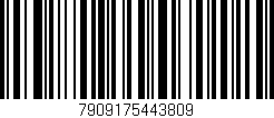 Código de barras (EAN, GTIN, SKU, ISBN): '7909175443809'