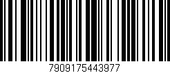 Código de barras (EAN, GTIN, SKU, ISBN): '7909175443977'