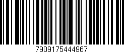 Código de barras (EAN, GTIN, SKU, ISBN): '7909175444967'