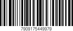 Código de barras (EAN, GTIN, SKU, ISBN): '7909175449979'